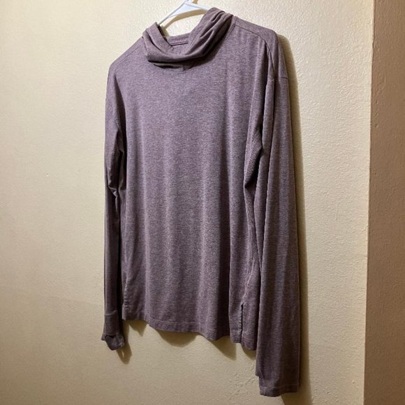 Athleta Uptempo II Hoodie Sweatshirt Women's Heather Purple Long Sleeve Size XXS - Picture 1 of 4